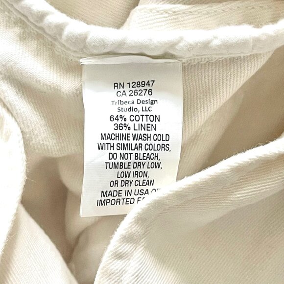 Nili Lotan Cambre Utility Jacket in White Sand Size M - Picture 13 of 14